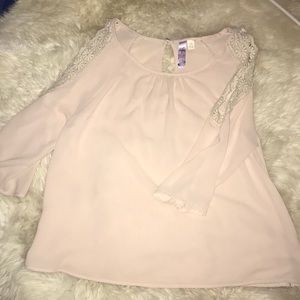 Francesca’s Pink Blouse